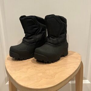 Northside Black Kids Snow Boots